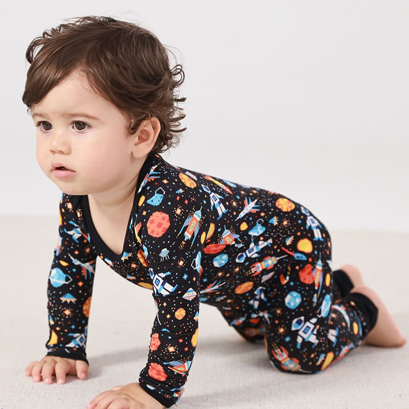 Customized Bulk Bamboo Baby Zippy Jumpsuit-2416525023