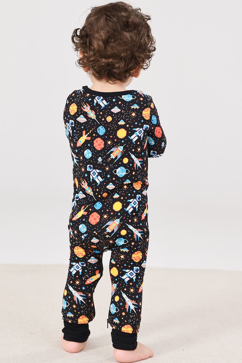 Customized Bulk Bamboo Baby Zippy Jumpsuit-2416525023