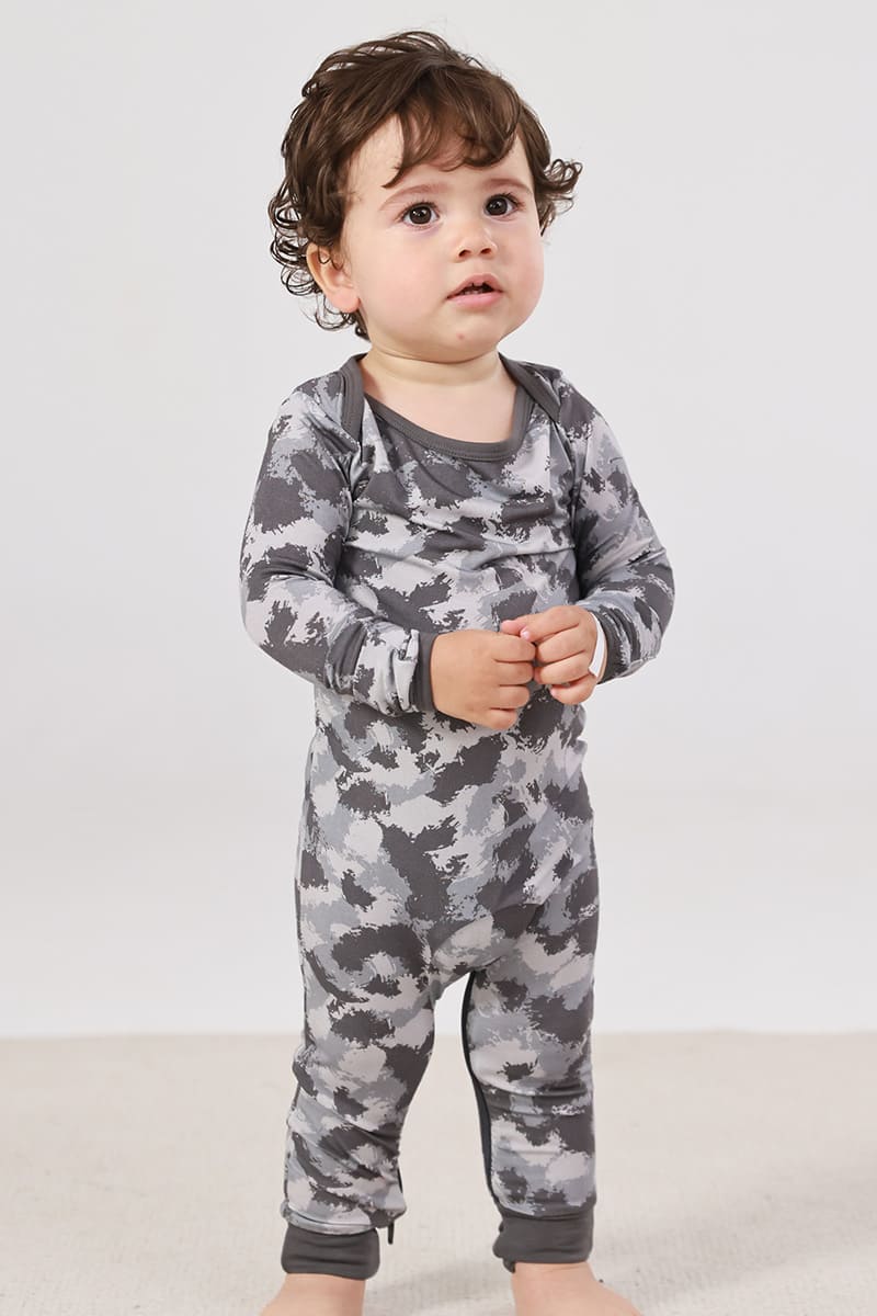 Customized Bulk Bamboo Baby Zippy Jumpsuit