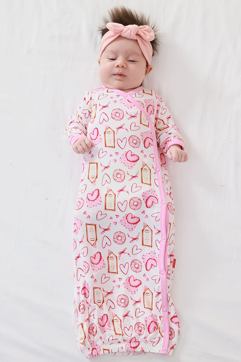 Bulk Bamboo Newborn Long-Sleeved Nightgown Factory