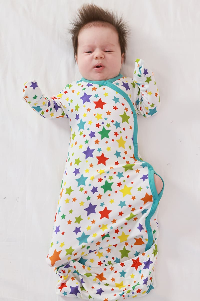 Customized Bulk Bamboo Newborn Long-Sleeved Nightgown Factory