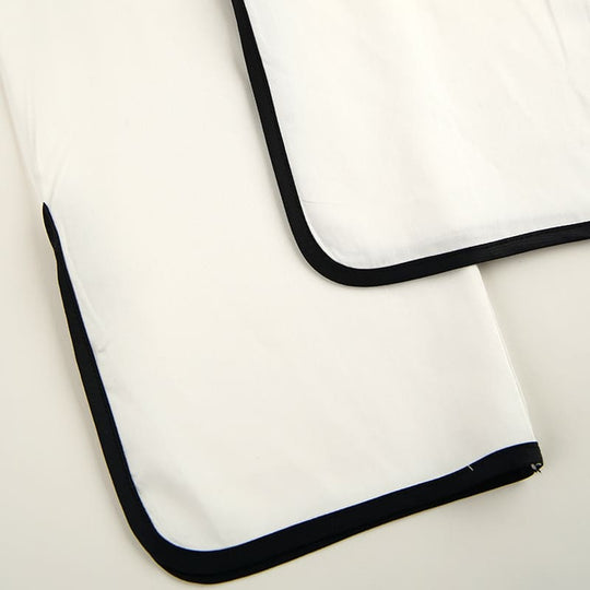 Open Collar And Cuff Pj Factory