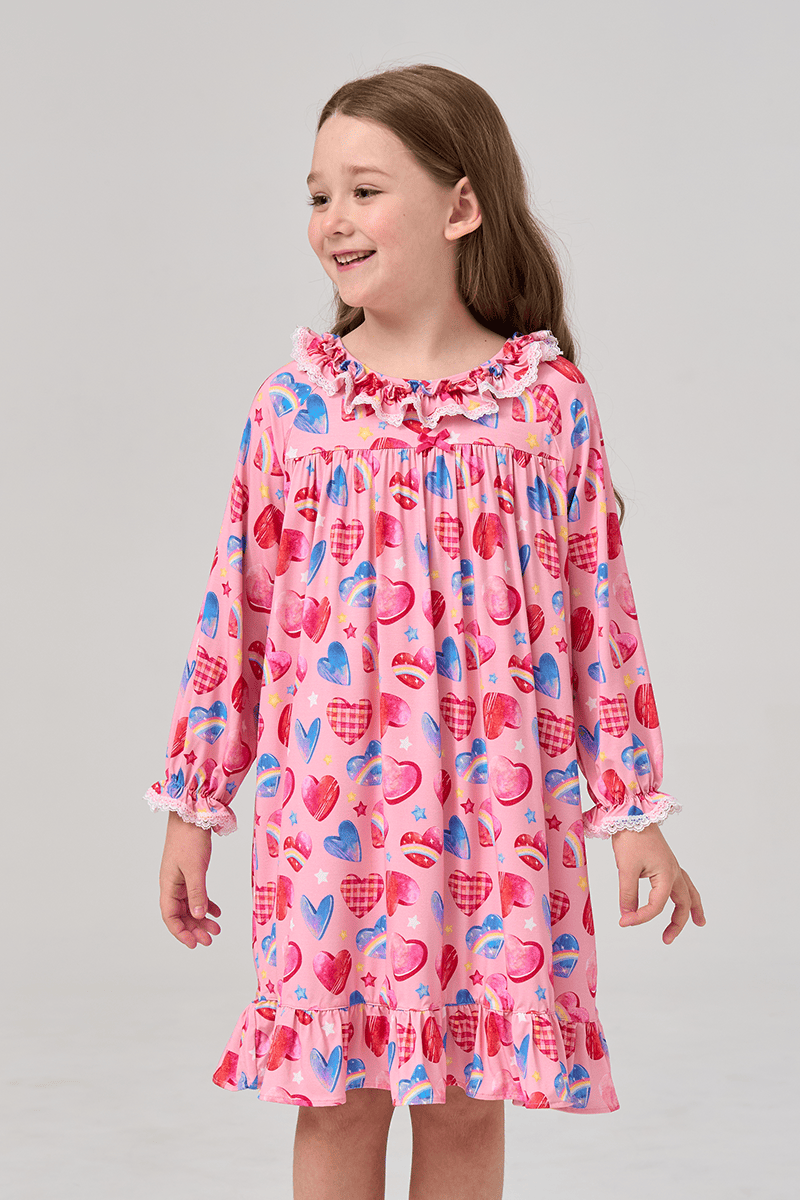 Customized Kids Bamboo Nightgown, Printed Nightgown Manufacturer