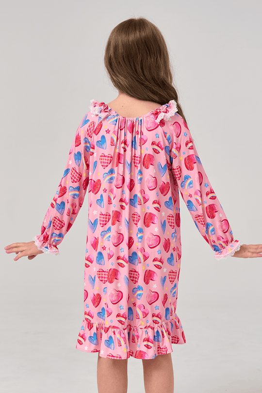 Customized Kids Bamboo Nightgown, Printed Nightgown Manufacturer-2416520338