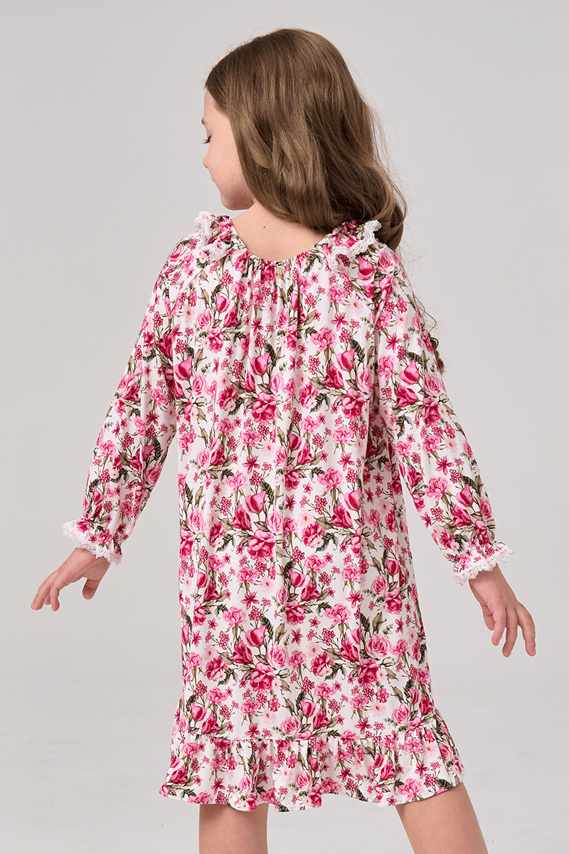 Customized Kids Bamboo Nightgown, Printed Nightgown Manufacturer-2416520338