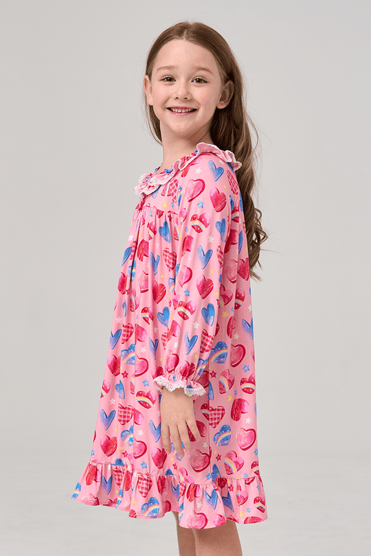 Customized Kids Bamboo Nightgown, Printed Nightgown Manufacturer-2416520338