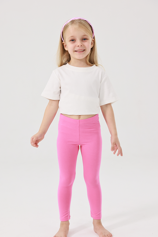 Customized Kids Bamboo T-Shirt, Fitted Short-Sleeved Long Pants Pajama Set