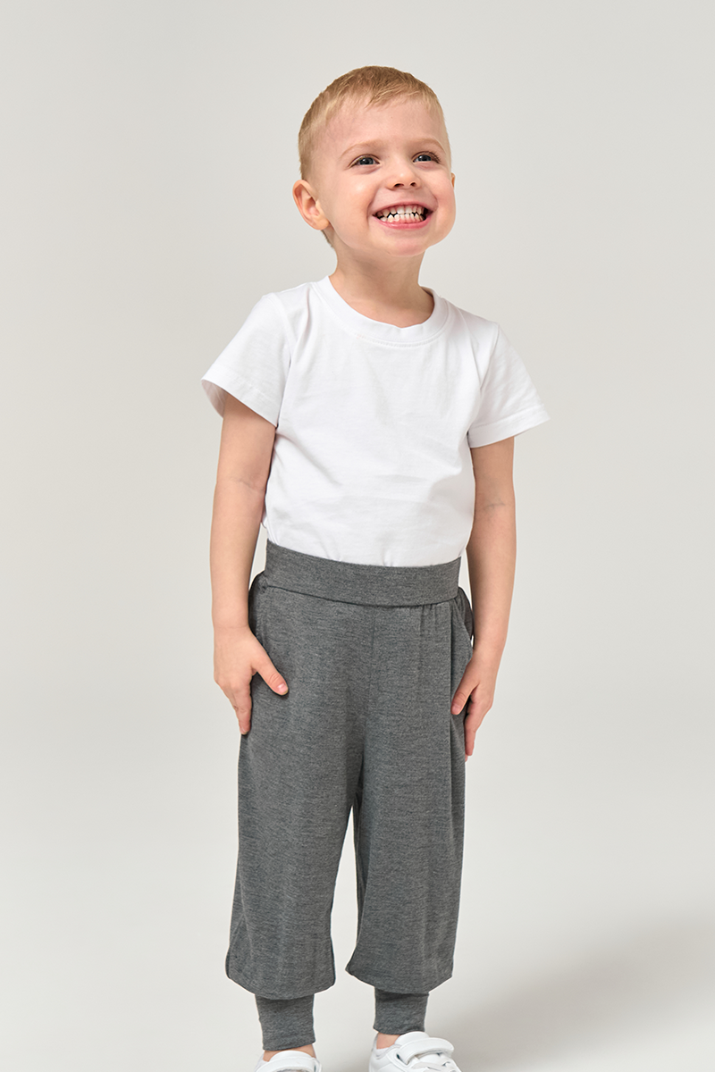 Customized Kids Bamboo T-Shirts,Short-Sleeved Long Sweatpants Pajama Sets