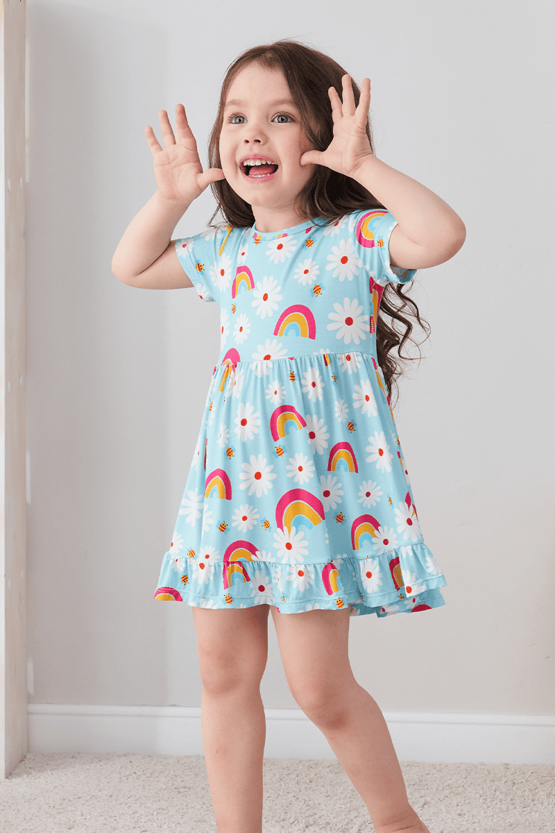 Customized Kids Knitted Dress, Nightdress