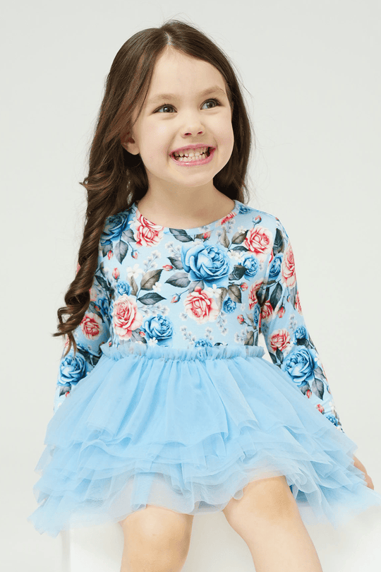 Private Label Kids Knitted Long-Sleeved Dress-2416520161