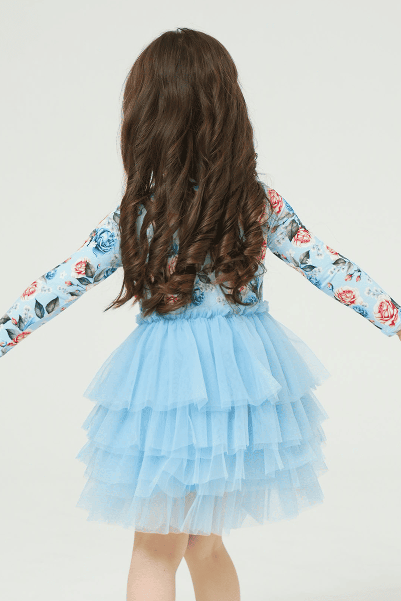 Private Label Kids Knitted Long-Sleeved Dress-2416520161