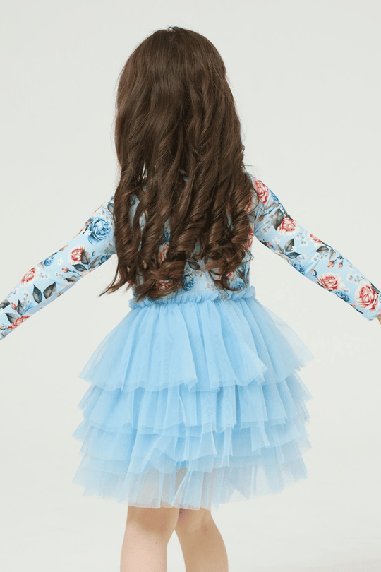 Private Label Kids Knitted Long-Sleeved Dress-2416520161