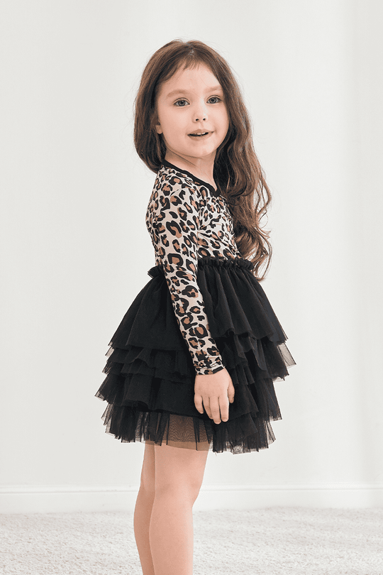 Customized Kids Knitted Long-Sleeved Dress-2416520161