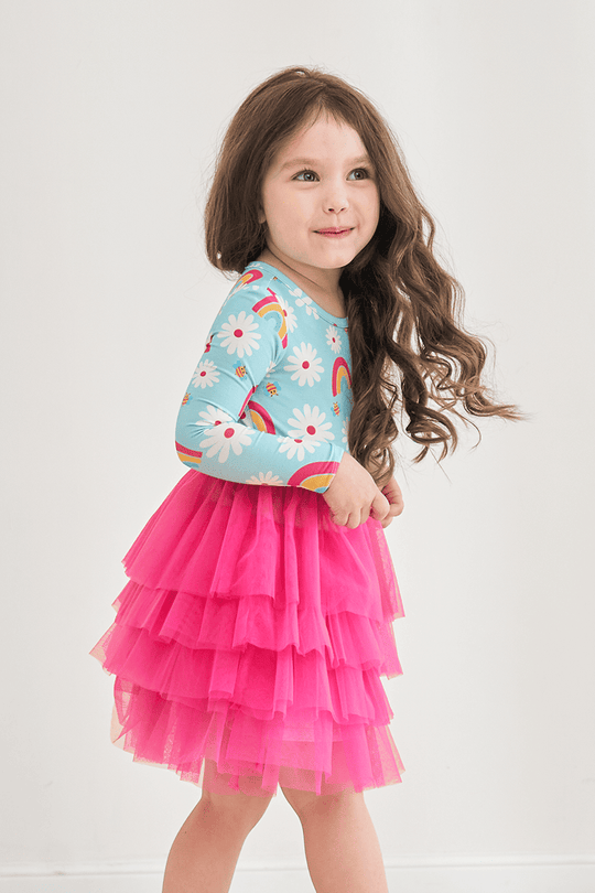 Customized Kids Knitted Long-Sleeved Dress-2416520161
