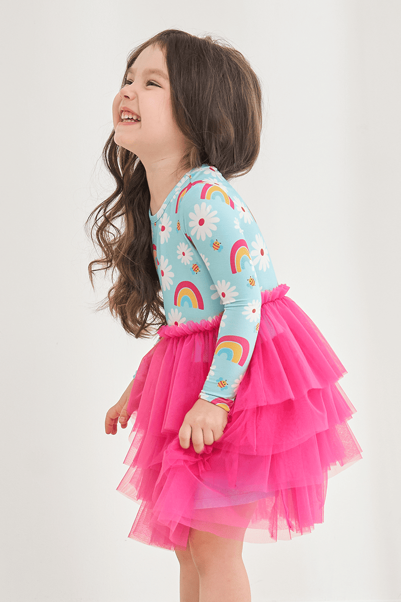 Customized Kids Knitted Long-Sleeved Dress-2416520161