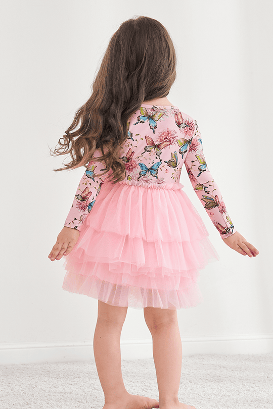 Customized Kids Knitted Long-Sleeved Dress-2416520161