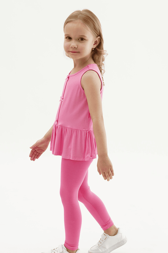 Customized Kids Knitted Sleeveless Top-2416520351