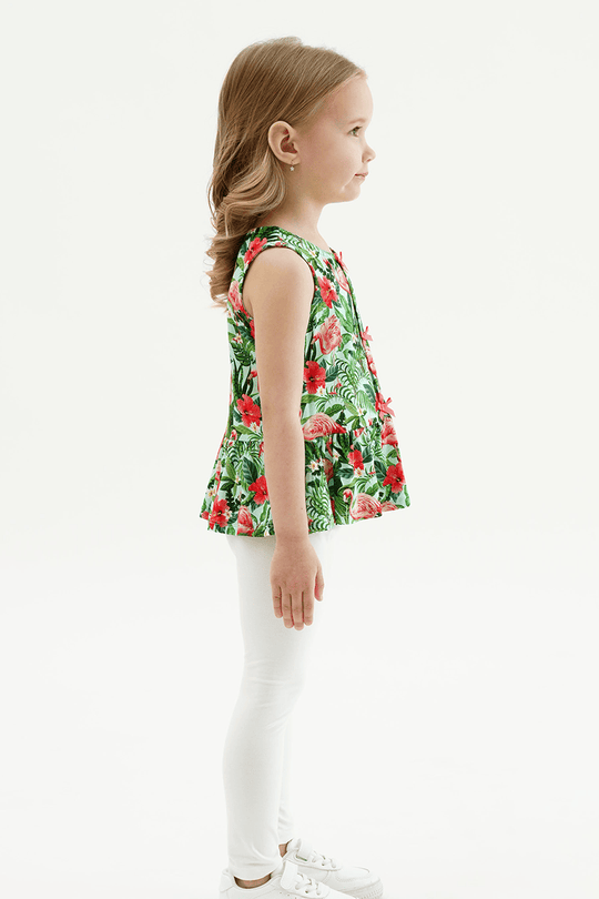 Customized Kids Knitted Sleeveless Top-2416520351