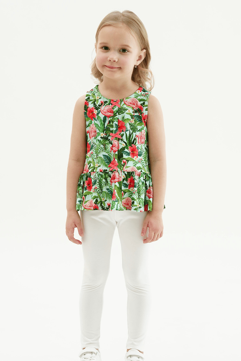 Customized Kids Knitted Sleeveless Top