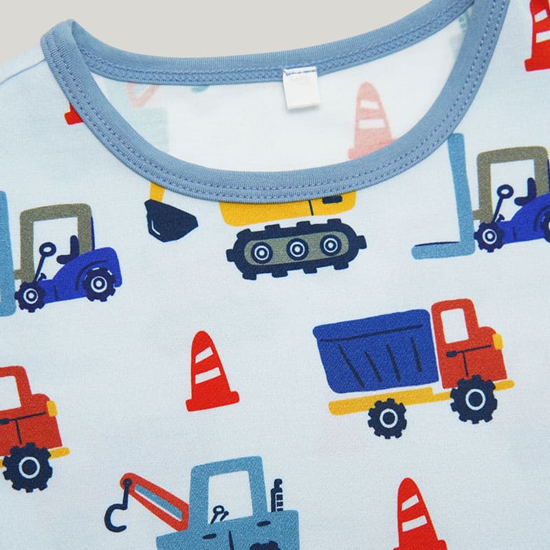 Customized Kids Long-Sleeved Long Pants Pajamas Set, Soft And Comfortable Bamboo Fiber Pajamas Wholesaler-2416340017