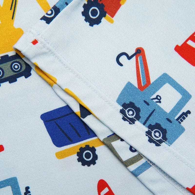 Customized Kids Long-Sleeved Long Pants Pajamas Set, Soft And Comfortable Bamboo Fiber Pajamas Wholesaler-2416340017