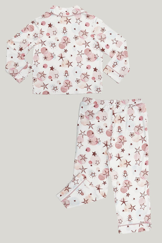 Personalized Kids Piped Pajama Set, Children'S Home Clothes Wholesale Supplier-2416900005