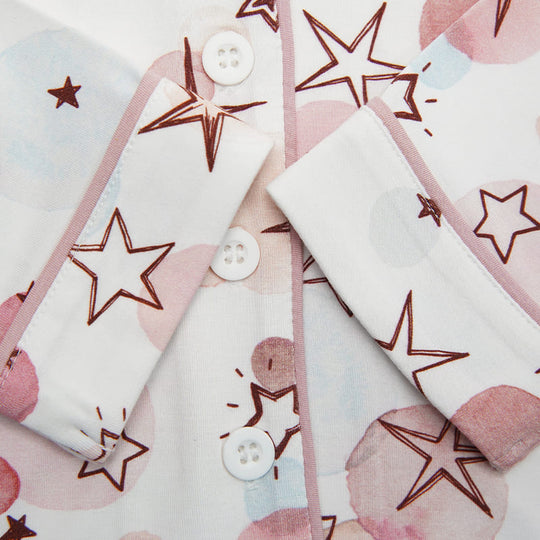Personalized Kids Piped Pajama Set, Children'S Home Clothes Wholesale Supplier-2416900005