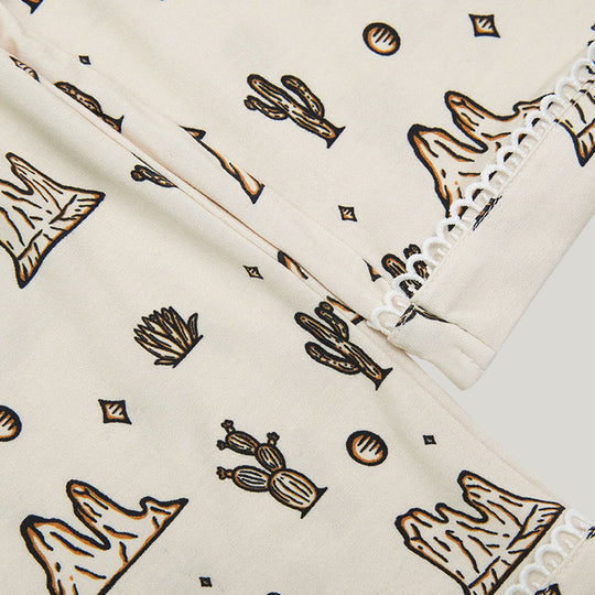 Bamboo Fabrics Kids Pajamas Two-Piece Set Custom, Children'S Button Pajamas Design And Manufacturer-2315580197