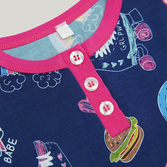 Bamboo Fabrics Kids Pajamas Custom, Children'S Pajamas Design And Manufacturer-2315580175