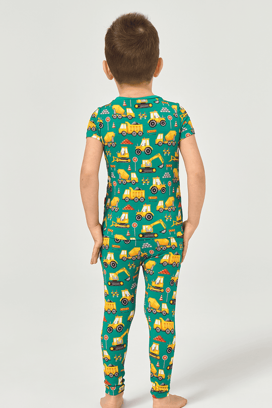 Kids Bamboo Short-Sleeved Long Bottoms Knitted Suit Manufacturer-2416520402