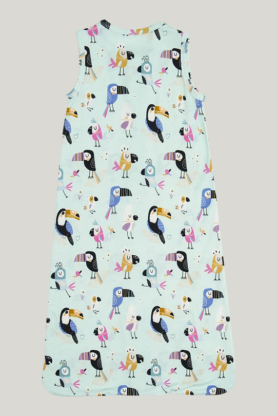 Customized Newborn Bamboo Fiber Sleeping Bag, Sleeveless Zipper With Double Sliders Sleeping Bag Wholesale Manufacturer-2311820275