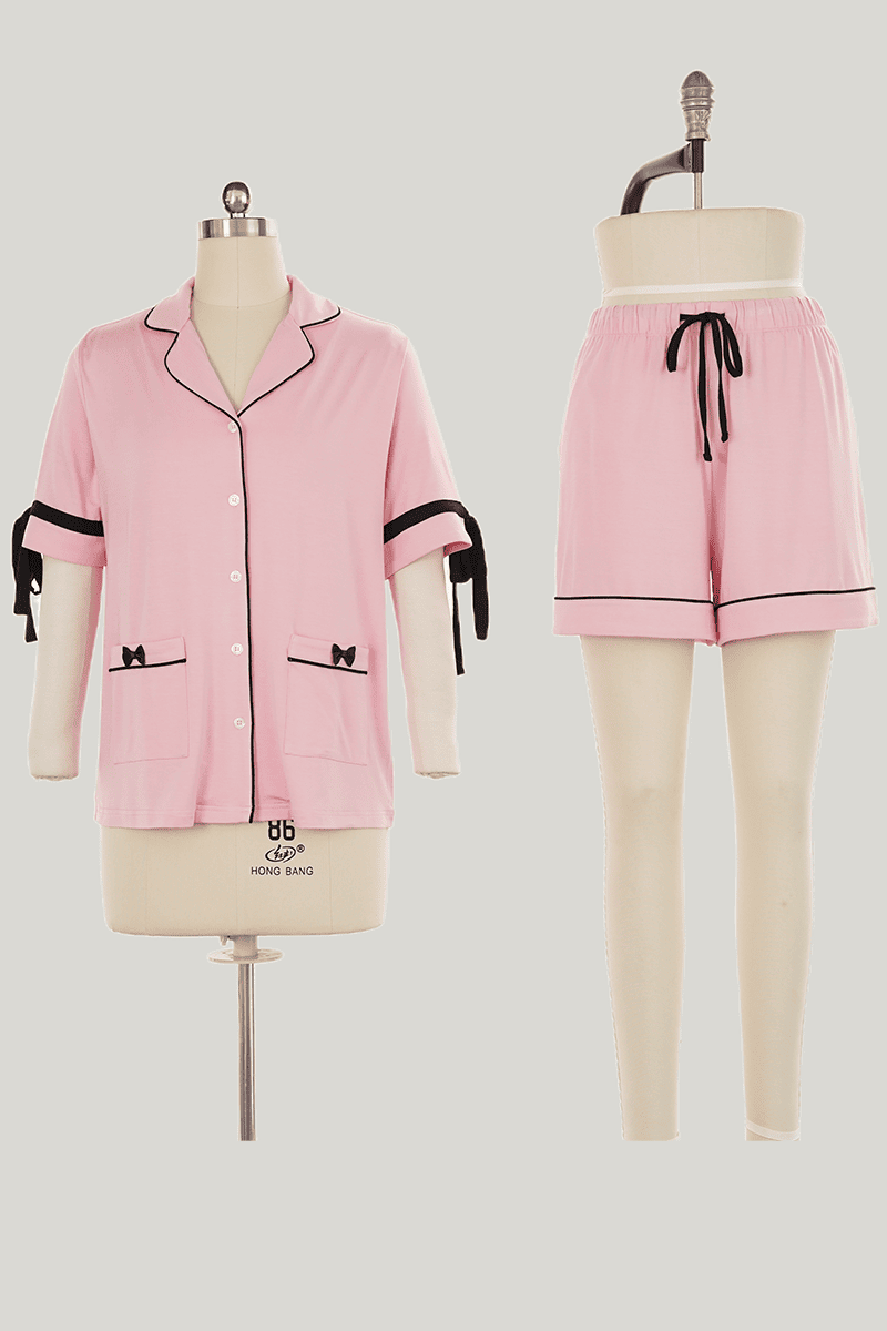 Customized Pajamas For Women, Bamboo Short Set Factory