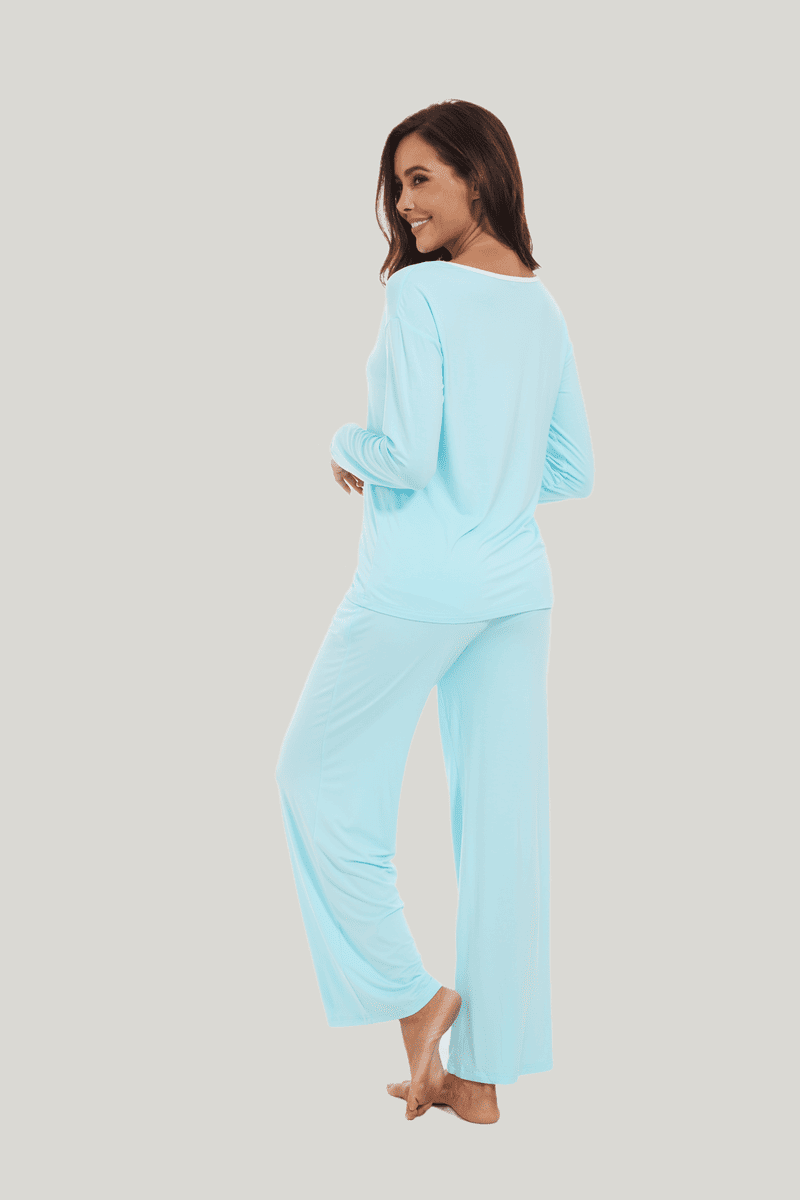 Customized Women'S Bamboo Spandex Loungewear Factories-2313810381