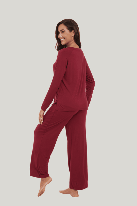 Customized Women'S Bamboo Spandex Loungewear Factories-2313810384