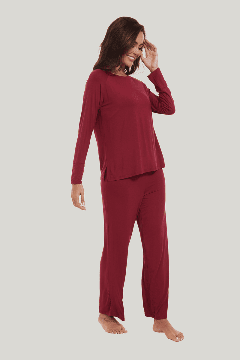 Customized Women'S Bamboo Spandex Loungewear Factories-2313810384