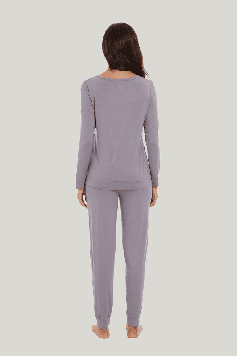 Customized Women'S Long-Sleeved Long Bottoms Pjs Factories-2313810002