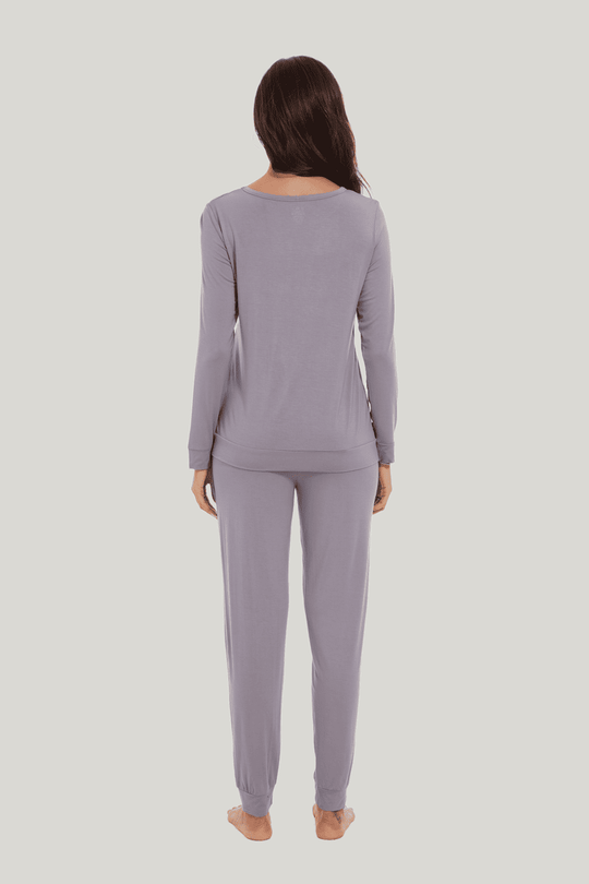 Customized Women'S Long-Sleeved Long Bottoms Pjs Factories-2313810002