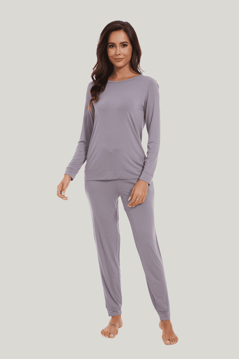 Customized Women'S Long-Sleeved Long Bottoms Pjs Factories