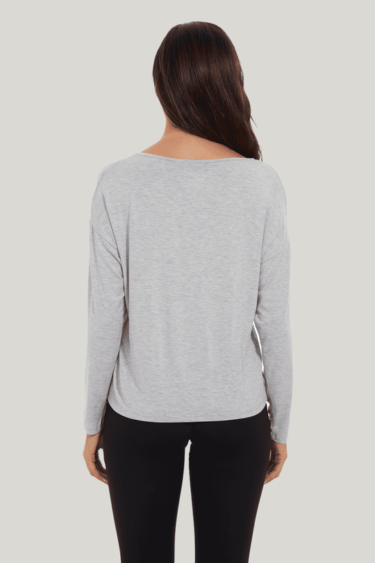 Customized Women'S Long-Sleeved Loungewear Tops Factories-2313810379