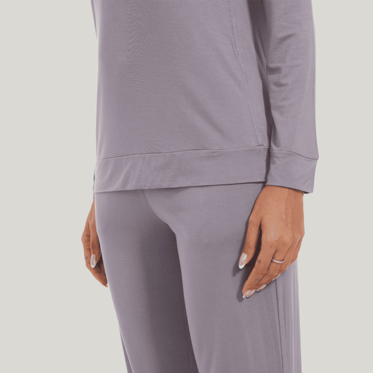 Customized Women'S Long-Sleeved Long Bottoms Pjs Factories-2313810002