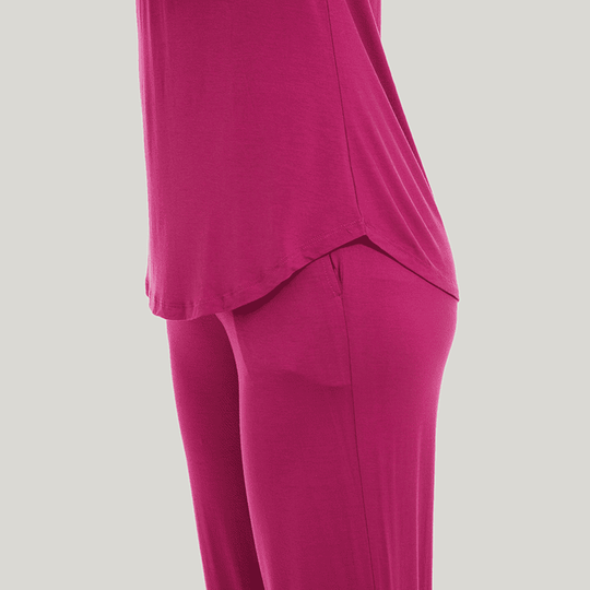 Customized Women'S Short-Sleeved Capri Pants Pjs Factories-2311820301