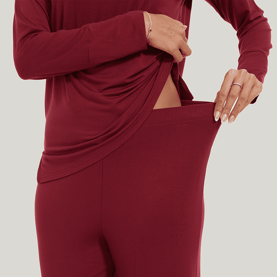Customized Women'S Bamboo Spandex Loungewear Factories-2313810384