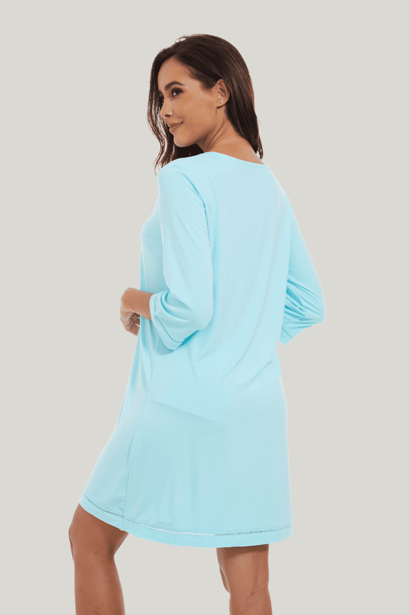 Customized Women'S Bamboo Spandex Nightdress Factories-2313810392