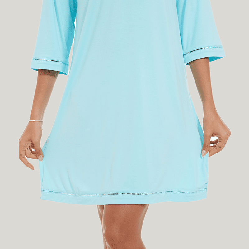 Customized Women'S Bamboo Spandex Nightdress Factories-2313810392