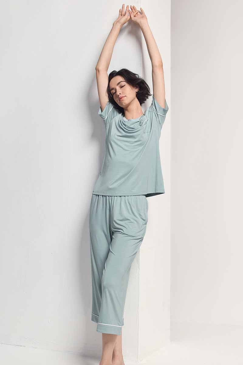 CUSTOM Soft Bamboo Pajamas With Pockets
