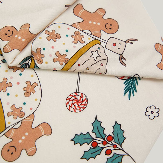 Double-Layer Skin-Friendly Baby Blanket Swaddle Ice Cream Print-2313810257