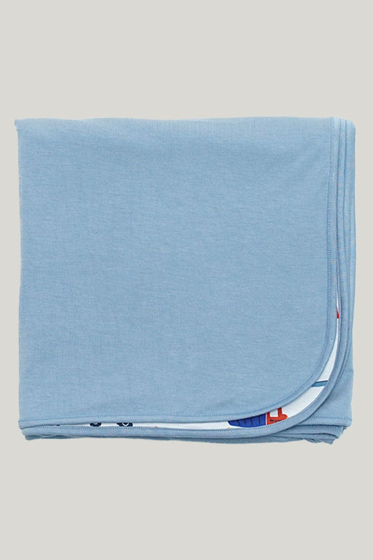 Double-Layer Skin-Friendly Soft Bamboo Viscose Baby Blanket Swaddle Excavator Pattern-2416340019