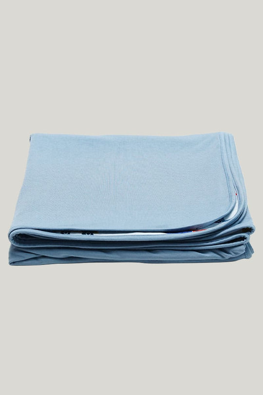 Double-Layer Skin-Friendly Soft Bamboo Viscose Baby Blanket Swaddle Excavator Pattern-2416340019
