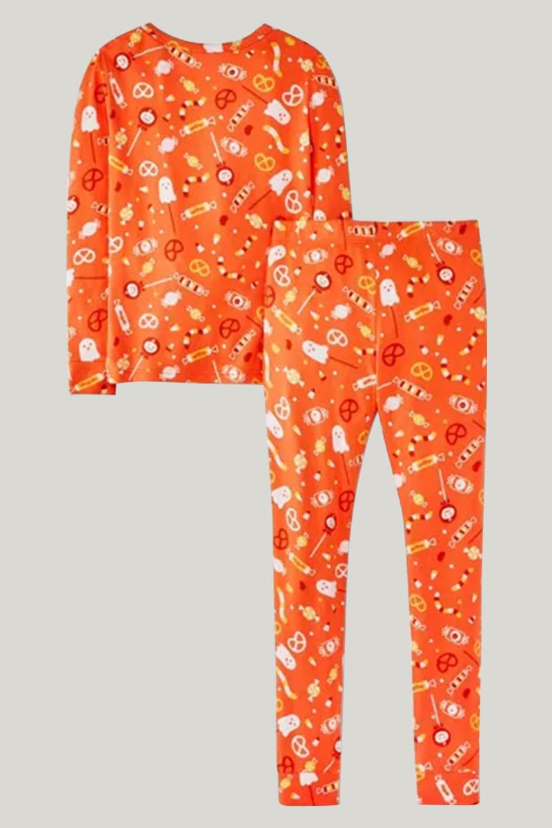 Children'S Halloween Pajamas 2-Piece Set, Bamboo Fiber Halloween Pajamas Set Customization And Wholesale Manufacturer