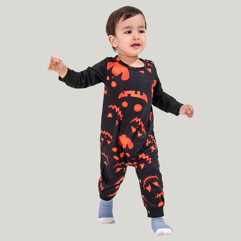 Family Halloween Matching Pajamas Set, Bamboo Fiber Halloween Pajamas Set Customization And Wholesale Manufacturer